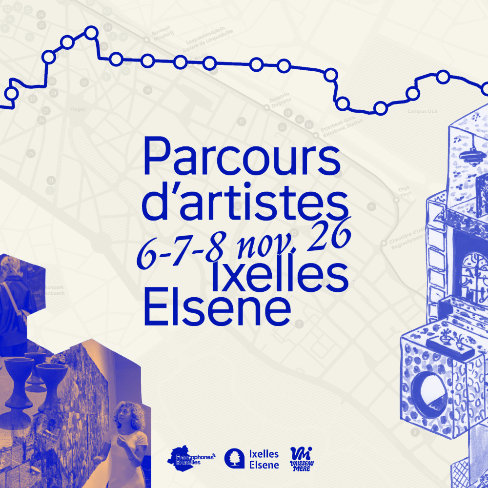 Prochain arrêt : l’art à Ixelles [Parcours d'Artistes 2026]