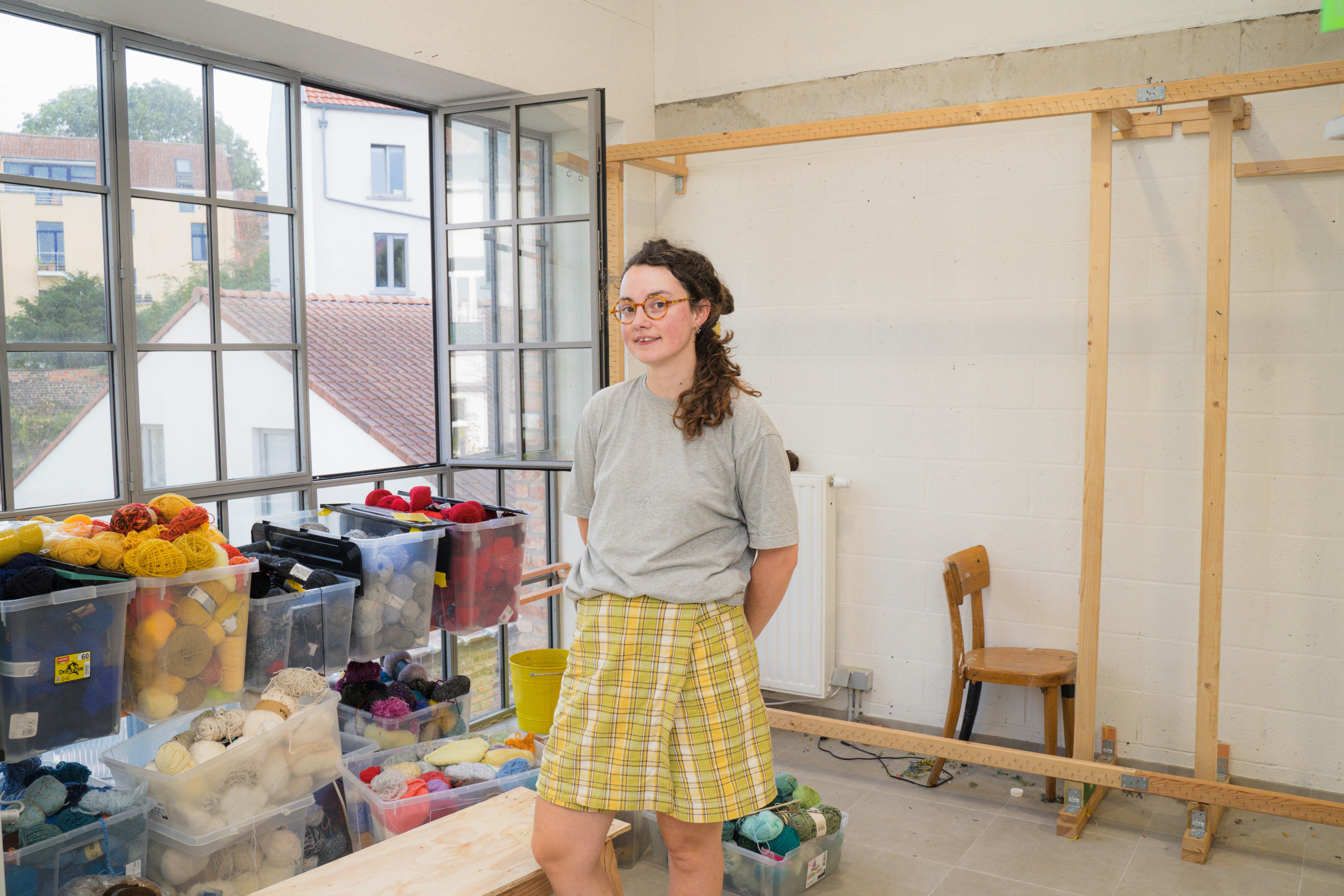 Juliette Vanwaterloo (c) Gabrielle Liefooghe pour le Parcours d’Artistes d’Ixelles 2026